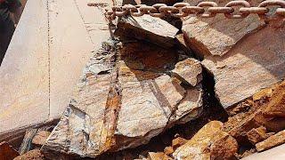 Super Giant Rock Crusher in Action  The Next Level Best Rock Crushing  Satisfying Stone Crushing