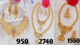 Trendy latest cz jewellery collection with reasonable prices  most beautiful jewellery collection