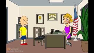 Caillou watches The Simpsons FUNNY EDITION XD