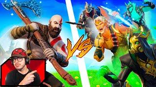 Can I Beat EVERY God in Fortnite? Challenge