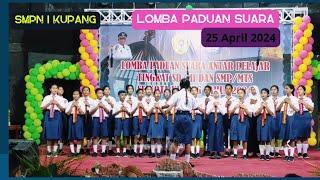 Lomba Paduan Suara Kota Kupang - Terima Kasih Guruku -  SMP Negeri 1 Kupang - 2024