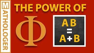 Divine high PHI The power of AB=A+B Mathologer masterclass
