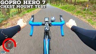 LAMA RIDES GoPro Hero 7 Chest Mount Test  Fast Road Bike Descent