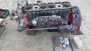 Rebuilding Hino Ho7c Diesel Truck Engine 6 Cylinder Engine Restoration  Fitting Part.3 