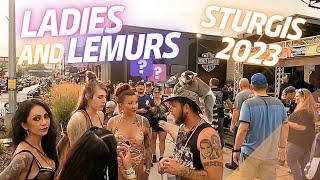 STURGIS Motorcycle Rally 2023 LADIES And LEMURS