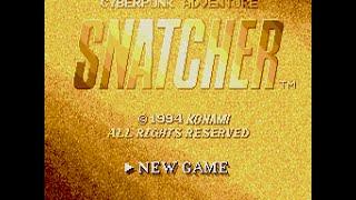 Mega-CD Longplay 006 Snatcher part 1 of 2