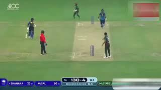 Srilanka vs Bangladesh Cricket HIGHLIGHTS 2022  Last few overs thrilling moments Asia cup 2022 