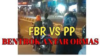 BENTROK FBR VS PP KREO - CILEDUG  MEMAKAN KORBAN