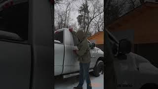 How to Open a Frozen Door Safely #shorts