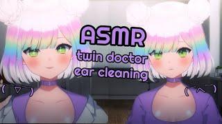 ASMR two doctors clean your ears️‍️ personal attention chatty roleplay  3DIObinaural