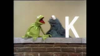 Classic Sesame Street - Kermit And The Letter K With Cookie Monster