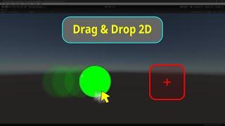 Drag & Drop 2D  World-Space 2D Objects  C#  Unity Game Engine