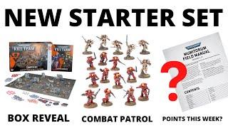 New Box Set Reveal Combat Patrol going live 40K Points This Week? Warhammer Reveals + Releases