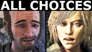 All Main Choices & All Endings - The Walking Dead Final Season 4 Episode 2 Telltale Series