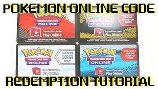 Pokemon TCG Online Code Redemption Tutorial