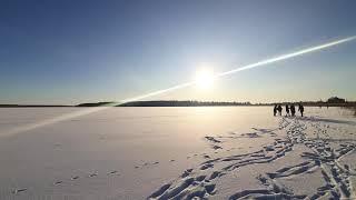 North Kazakhstan State University  Petropavlosk  Kazakhstan  Frozen Lake