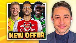 David Ornstein REVEALS NEW OFFER For Arsenal  Simon Adingra Arsenal Transfer?