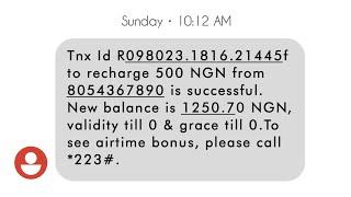 Get Free #500 Airtime on any network in Nigeria  still working