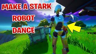 How to Make a Stark Robot Dance - Fortnite Chapter 2 Season 4 Week 5 Challenges