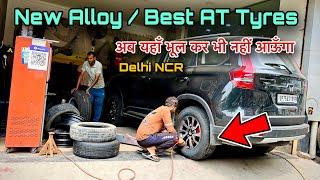 Scorpio N New Alloys With AT Tyres  World Best Price 