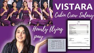 Cabin Crew Salary In Vistara  Cabin crew salaries in India Salary & Contract Twinkle Anand