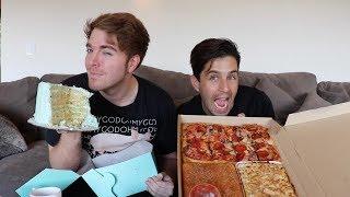 EATING OUR FEELINGS WITH SHANE DAWSON MUKBANG PART 2