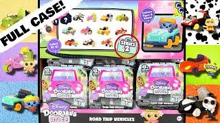 UNBOXING FULL CASE DISNEY DOORABLES ROAD TRIP VEHICLES SERIES 2 FULL COLLECTION?SALLY FOUND? CODES