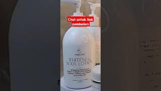 body lotion pemutih badanchat untuk link pembelian ya