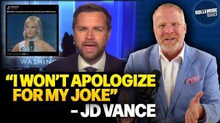 JD Vance REFUSES TO APOLOGIZE for Sick Joke About TEEN GIRLS WORST MOMENT