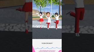 Yuda dijemur di lapangan karena males gak ngerjain PR #shorts #sakuraschoolsimulator