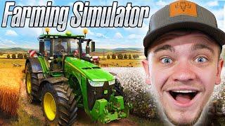 I Played Farming Simulator for the First Time