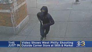 Philadelphia shooting video shows suspect firing 13 shots