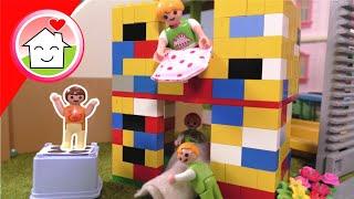 Playmobil Familie Hauser - Eigenes Lego Haus - Geschichte mit Anna und Lena