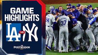 Dodgers Vs Yankees World Series Game 5 Highlights 10 30 24 MLB Highlights