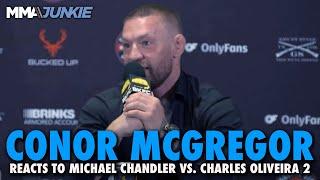 Conor McGregor Reacts to Michael Chandler vs. Charles Oliveira at UFC 309 Calls for My Date