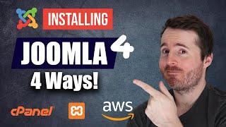 HOW TO INSTALL Joomla 4 on XAMPP cPanel & AWS 4 Easy Methods  Joomla Tutorial