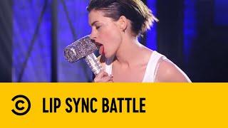 Anne Hathaways Wrecking Ball  Lip Sync Battle