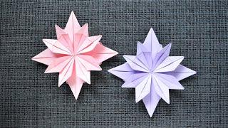 Brilliant Paper FLOWER Origami  Tutorial DIY by ColorMania