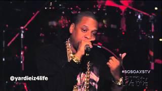 Jay-Z So So Defs 20th Anniversary Performance PSA & Clique