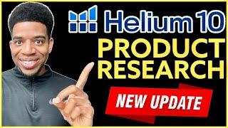 NEW Amazon FBA Product Research Helium 10 Update + 3 STEP CHECKLIST