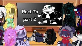 Sans Aus React to Underpants Sans Vs Frisk°Undertale°