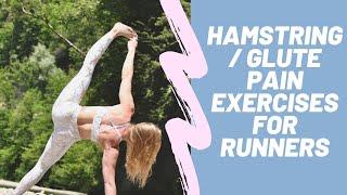 Hamstring  glute pain exercises for runners