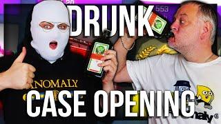 CSGO DRUNK CASE UNBOXING WITH PAPA