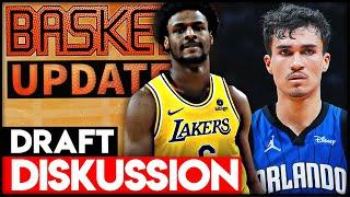 NBA-Draft Kontroverse um #1 Pick Zwei neue Deutsche Bronny zu LeBron und Lakers  BASKET Update