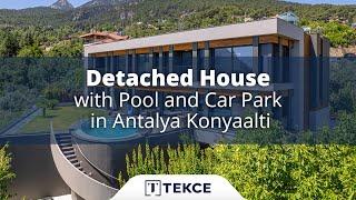 Detached House with Pool and Car Park in Antalya Konyaalti  Antalya Homes ®