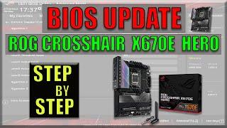 ROG CROSSHAIR X670E HERO BIOS UPDATE