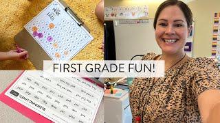 Phonics Fluency Folders Birthdays & More in My First Grade Classroom