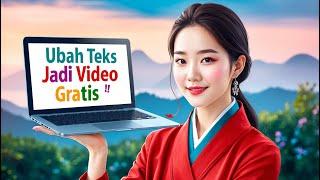 UBAH TEKS JADI VIDEO SHORTS PAKE AI INI KEREN BANGET HASILNYA  - TUTORIAL TEXT TO VIDEO AI GRATIS