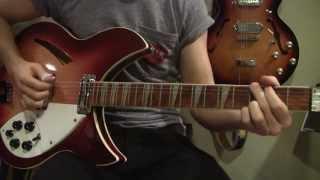 The Beatles A Hard Days Night Lead Guitar Cover