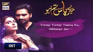 Meray Paas Tum Ho  OST  Lyrical Video  Rahat Fateh Ali Khan  ARY Digital